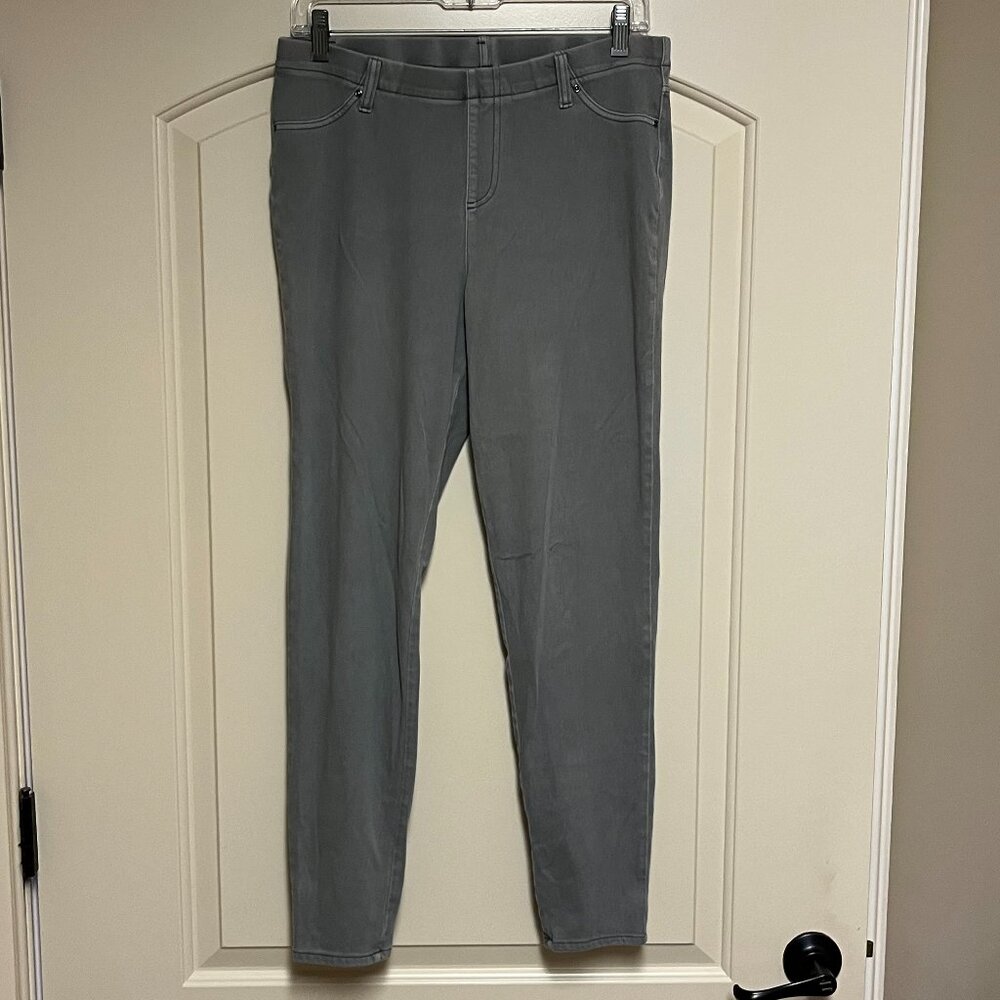 Time and Tru Women's Gray Jeggings Size L (12-14)
